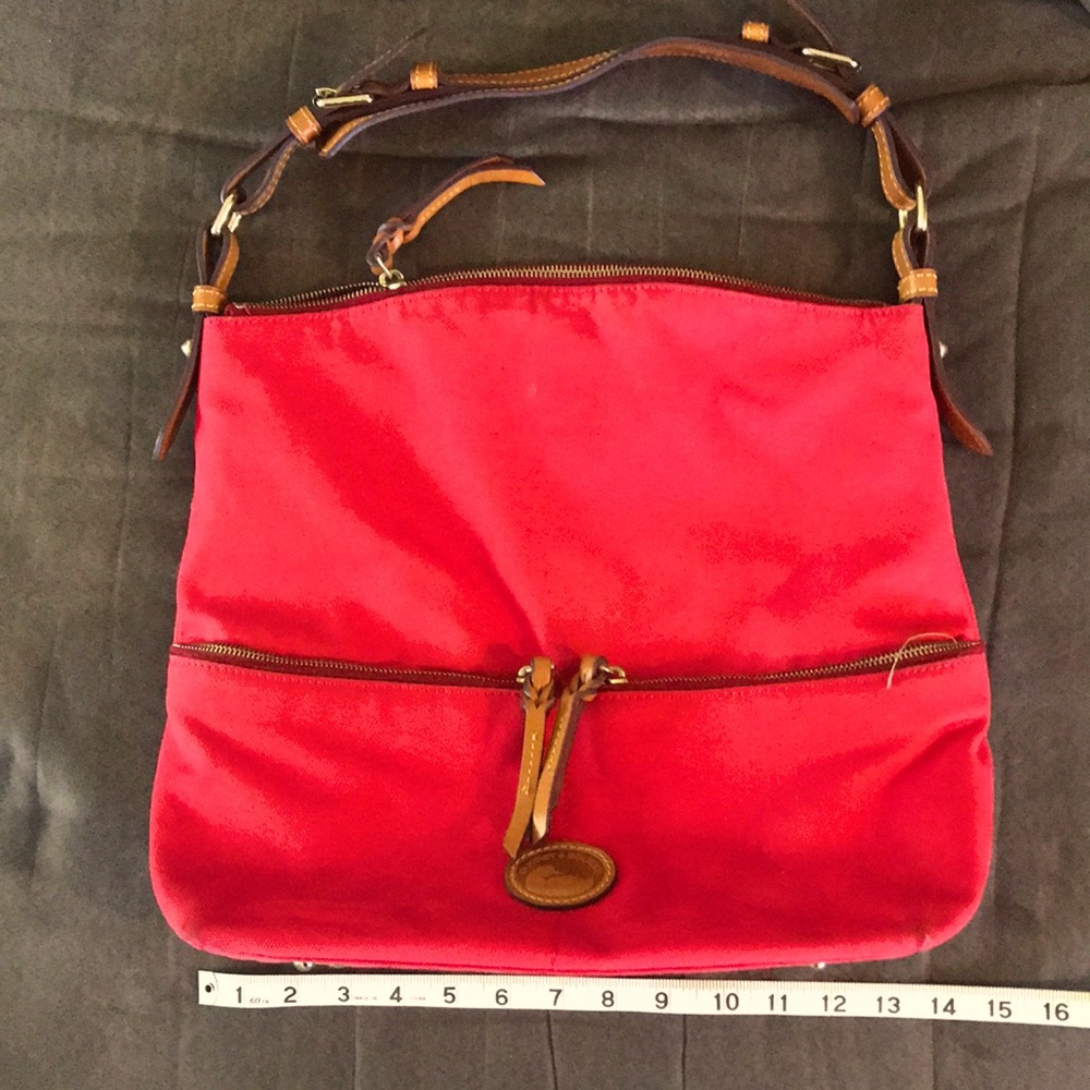Dooney & Bourke Red Canvas Bag
